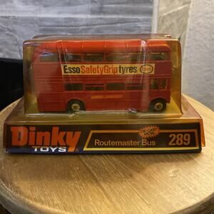 Vintage Original Dinky 289, Esso, Routemaster Bus, Boxed Collectable